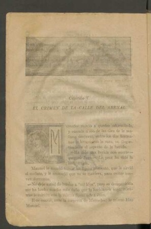 Capítulo V - El crimen de la calle del Arenal