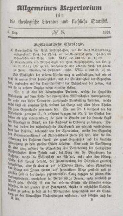 Systematische Theologie