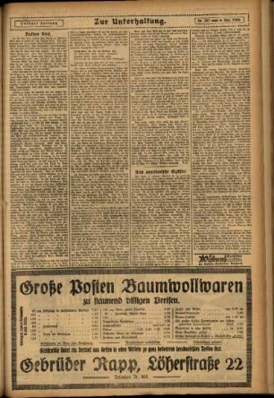 Zweite Ausgabe vom Donnerstag, den 04. Dezember 1924.