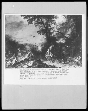 Das Wasser (Neptun und Amphitrite), Teil eines Zyklus der Vier Elemente