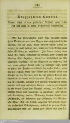 Dreyzehntes Capitel