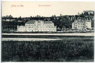 Pirna. Kaserne - Garnisonslazarett