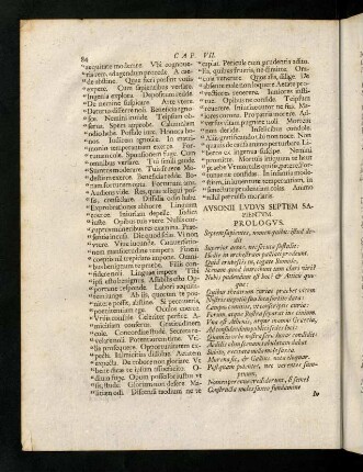 84-87, Ausonii Ludus Septem Sapientum. ...