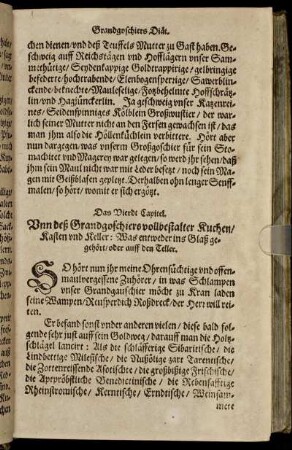Das Vierdt Capitel.