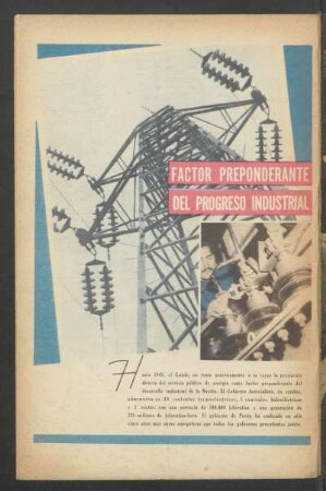 Factor preponderante del progreso industrial