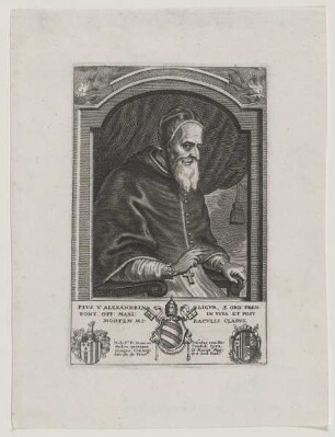 Bildnis des Papst Pivs V.