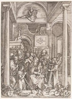 Verehrung Mariens (Kopie nach Dürer, A.)