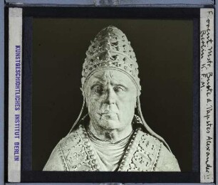 Berlin, Bode-Museum [gegenwärtiger Aufbewahrungsort] : Büste Papst Alexanders VI.