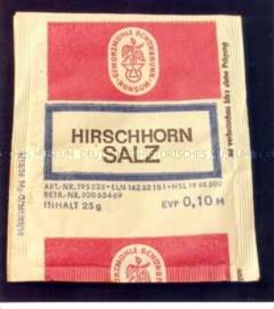 Tüte "Hirschhornsalz"