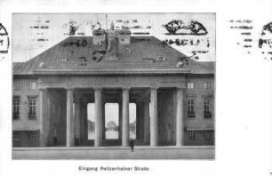 Eingang Reitzenhainer Straße