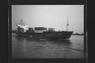 Donar (1979), Frachtschiff, Reederei Friedrich Beutelrock KG, Lübeck, Bau-Nr. 698