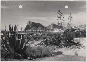 Benidorm, Landschaft in Südspanien