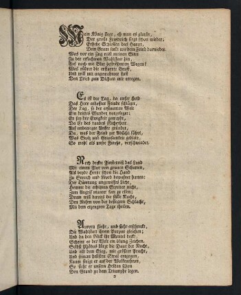 2r-4v, Freudige Gedanken auf den erfochtenen glorreichen Sieg...