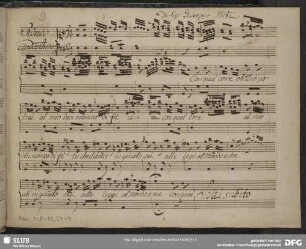 Giulio Sabino. Excerpts - Mus.1-F-82,27-9 : S, i (2), b