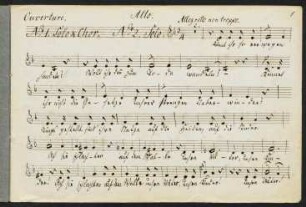 No. 1. Solo und Chor