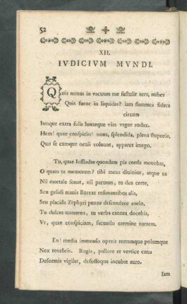 XII. Ivdicivm Mvndi.