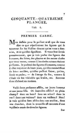 Cinquante-quatrieme planche Tab. I [- Table XCVI]