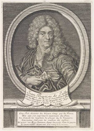 Bildnis des Jean Baptiste de Lully