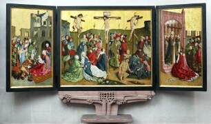 Nachbildung des Bad Orber Altars — Anbetung, Kreuzigung und Übereignung