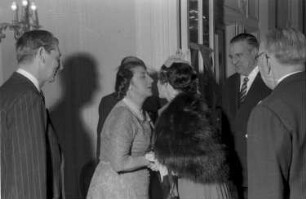 Madrid (Spanien): Empfang im Hotel Ritz; Verabschiedung Prinzessin