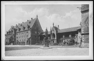 Meißen. Kornhaus - Verbindungsgang, Domplatz