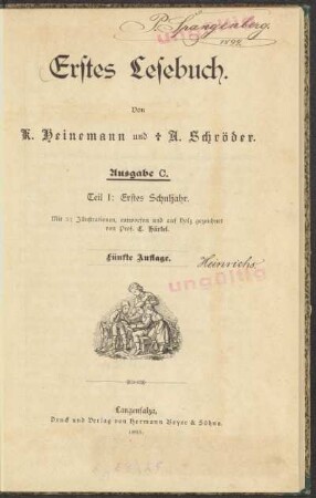 Teil 1 = 1. Schuljahr, [Schülerband]: [Teil 1 = 1. Schuljahr, [Schülerband]]