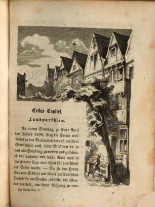 Der fünfte May : Ein Lebensbild von der Unterelbe. Roman in vier Bänden von Carl Reinhardt. Mit Illustrationen von demselben, 1