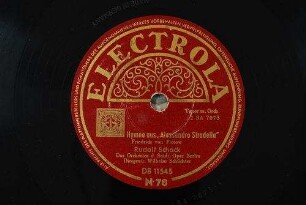 Hymne aus "Alessandro Stradella" / Friedrich von Flotow