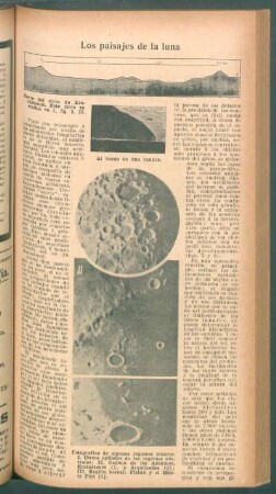 Los paisajes de la luna