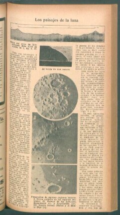 Los paisajes de la luna