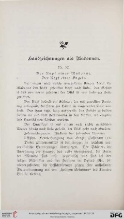 Handzeichnungen als Madonnen