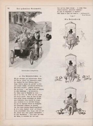 "Das gestohlene Automobil" "Ein Bubenstreich"