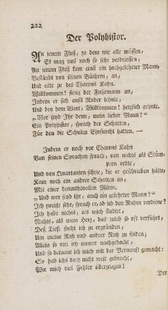 Der Polyhistor