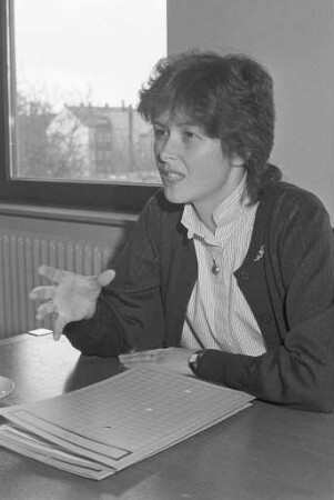 Leiterin der Leistungsabteilung im Arbeitsamt Karlsruhe Ursula Stiegeler