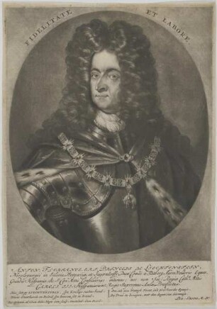 Bildnis des Anton Florianus, Fürst von Liechtenstein