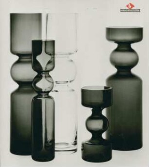 Vase "1106", "1107", "1108" und "1109" von Klaus Breit