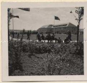 Halberstadt, Junkers Flugzeug- & Motorenwerke AG, Zweigwerk, Erholung in den Grünanlagen