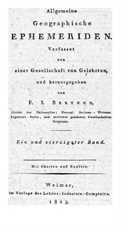 Topographisch-militairische Charte von Teutschland : in 204 Sectionen ; Snr. Hochfürstl. Durchlaucht dem souverainen Herzoge Carl August zu Sachsen-Weimar und Eisenach / unternommen von dem Geographischen Institute zu Weimar. - [Ca. 1:180.000]. - Weimar : Verlag des Geograph. Instituts. -