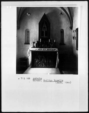 Benediktinerkloster — Katholische Wallfahrts- und Benediktinerklosterkirche Sankt Nikolaus, Elisabeth und Maria / Mariä Verkündigung — Heillige Kapelle