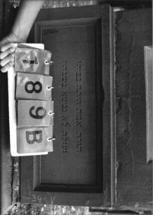 Grabstein 189 [Hahn S. 54 Grab-Nr. 1434]: Grabstein 189B [Hahn S. 54 Grab-Nr. 1434]
