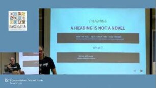 Documentation: Do's and don'ts