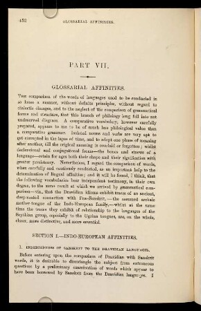 452-490, Section I: Indo-European Affinities