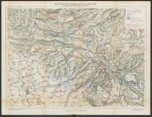 Beilage 23. Die Kämpfe an der italienischen Front im Herbst 1917. Der Durchbruch durch die Julischen Alpen vom 24. bis 27. Oktober.