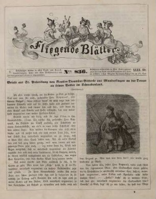 "Briefe aus St. Petersburg von Rentier Dionysius Bitterle aus Munderkingen an der Donau an seinen Vetter im Schwabenlande"