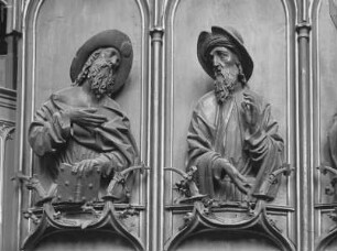 Apostel Jacobus major und Prophet Zacharias