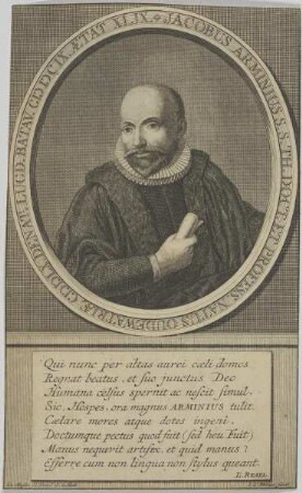 Bildnis des Jacobus Arminius
