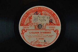 L'elisir d'amore : Roman. di Nemorino "Una furtiva lagrima" / (Donizetti)