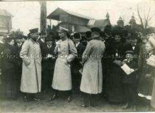 Kronprinz Wilhelm auf der Rennbahn Karlshorst