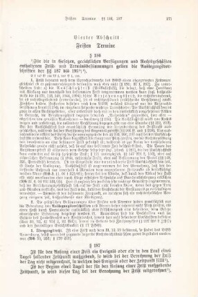 Vierter Abschnitt Fristen Termine
