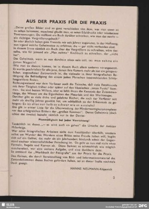 Aus der Praxis für die Praxis